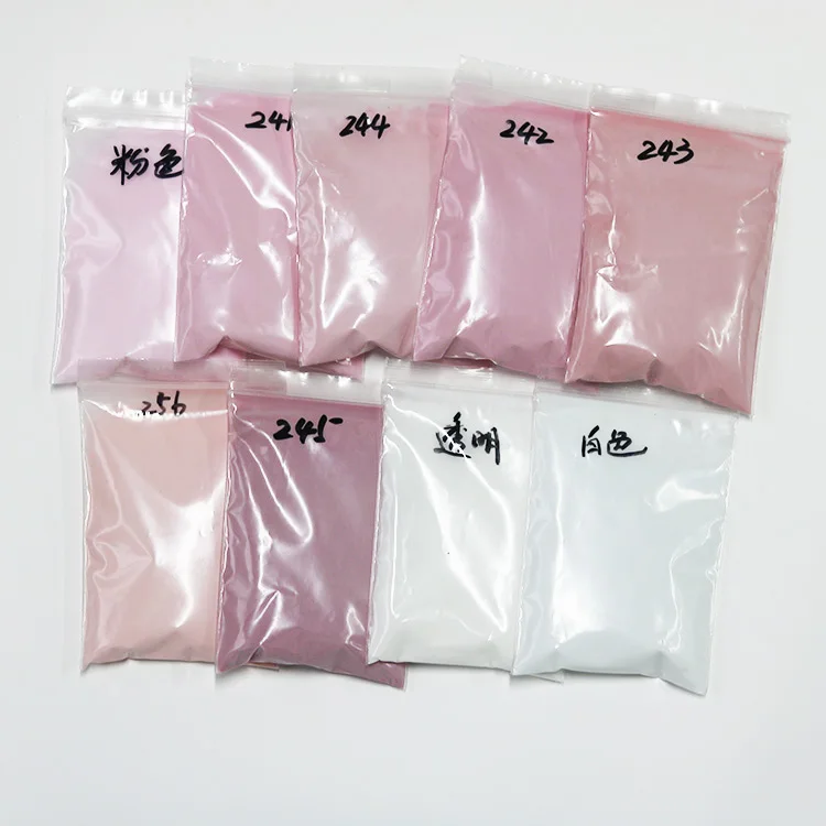 

1KG Bulk Nude Clear Pink Colored Dipping Acrylic Powder Vendors Private Label Glow Nail Dip Acrylic Powder For Nails