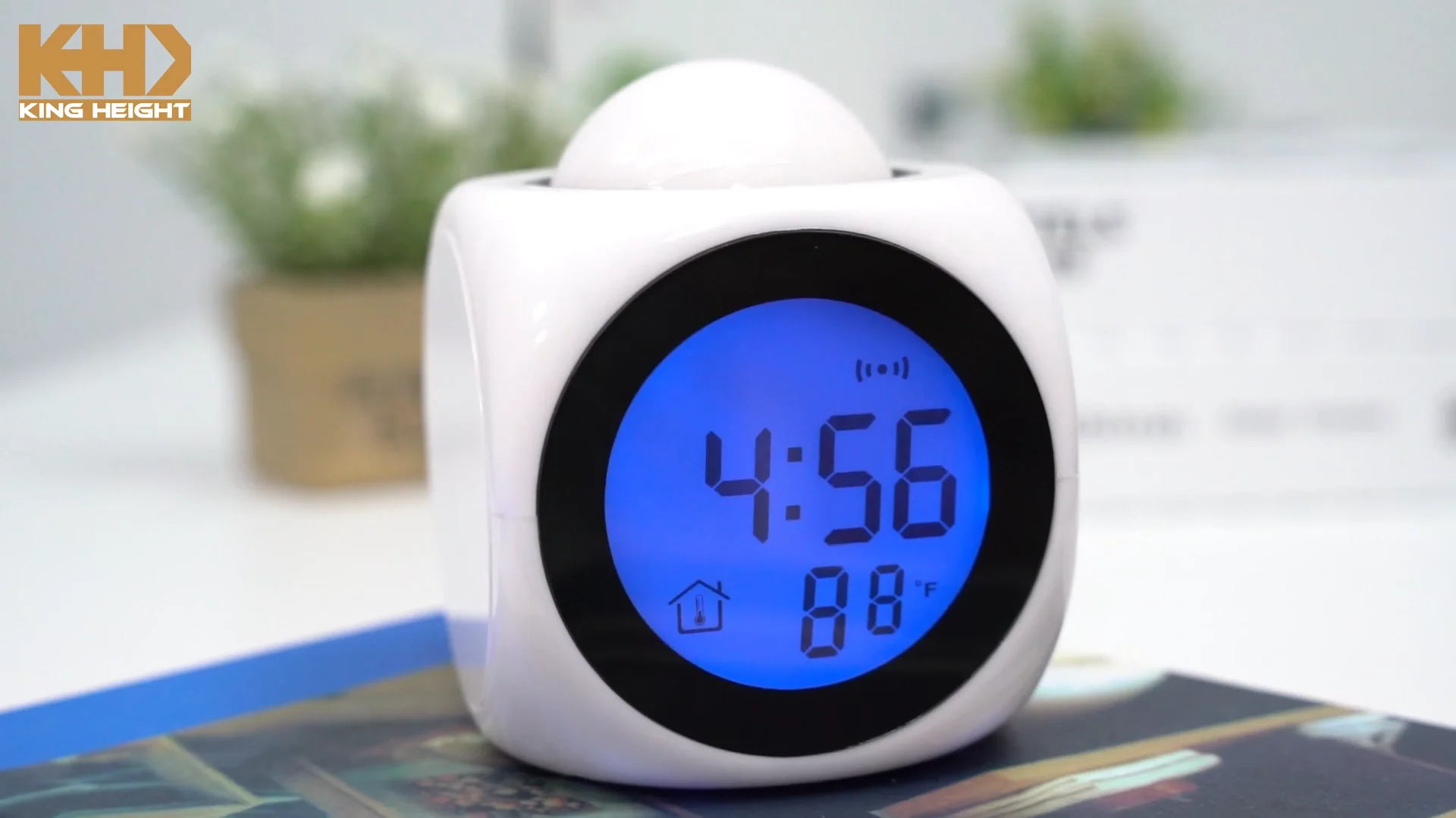 Khcl012 Kids Bedside Mini Desktop Electronic Lcd Digital Laser