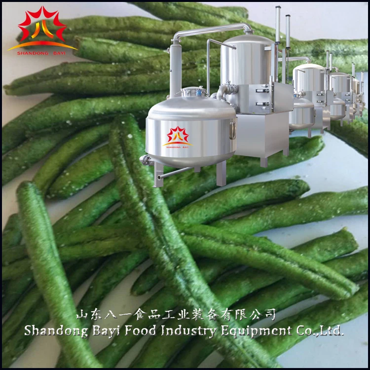 Food Grade 304 Stainless Steel carrot Vacuum Fryer for sale