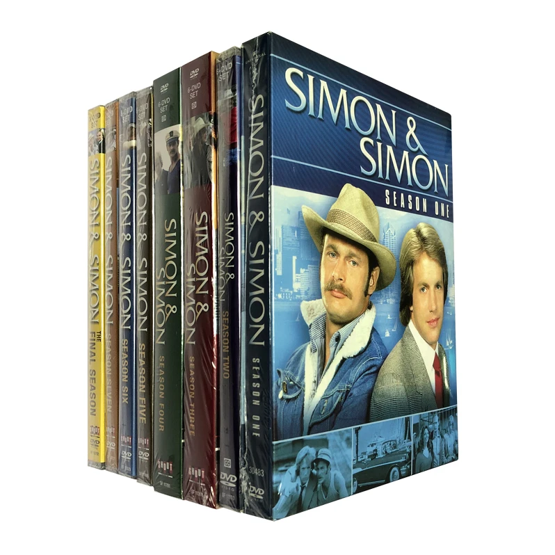 

Simon& Simon season 1-8 the complete series 41discs dvd movies box sets region 1 dvd factory supply free shipping wholesale