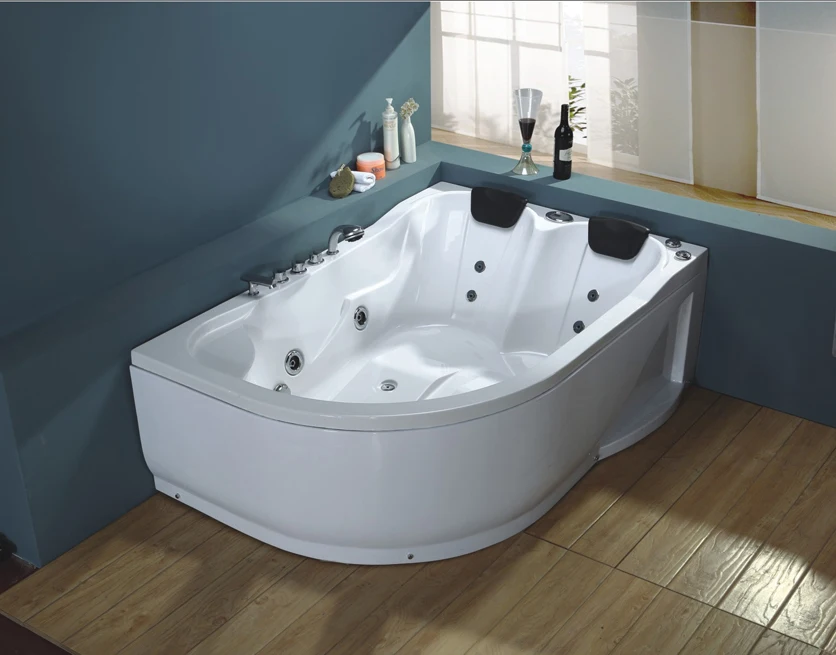 Low price cheap freestanding plastic bathtub for adult
