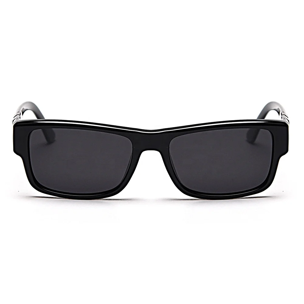 

Newest popular male vantage PC square shape polarized sunglasses, 4 colors