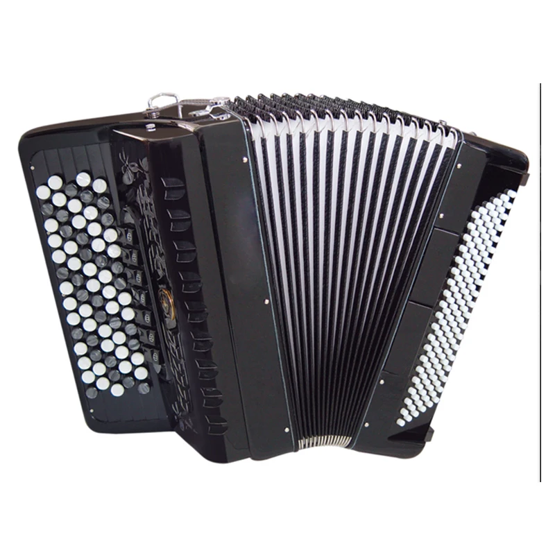 

High grade button accordion Bayan accordion 70K 41notes 120BS, Black