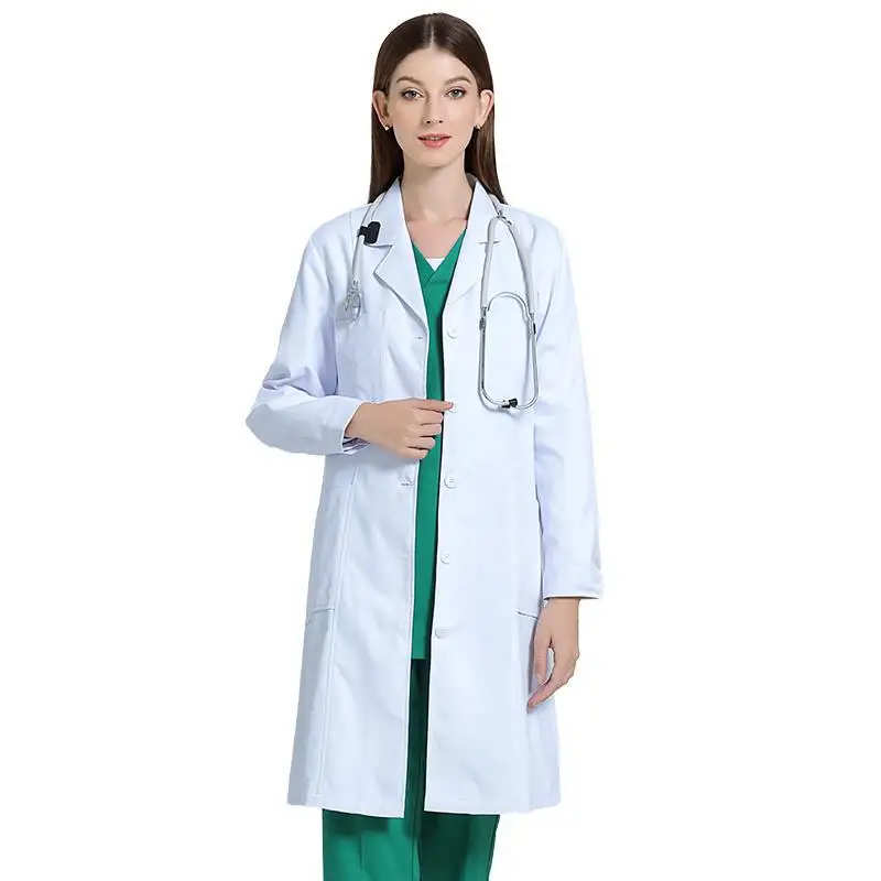 

Sleeve material Medical Uniforms Scrub Sets Dental Clinic Doctors Surgical Clothes, Picture