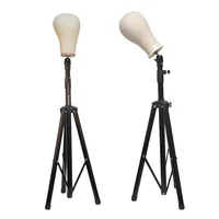 

Training Aalon Tripod Salon Wig Stand Hair Mannequin Tripod for Sale Hair Beauty Salon Adjustable Wig Stand Tripod Holder