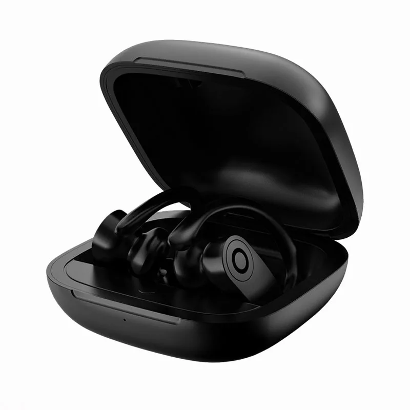 

Hot sale Sport TWS Wireless Earphones TWS Earbuds with Charging Box ear hook Used for Mobile Phone