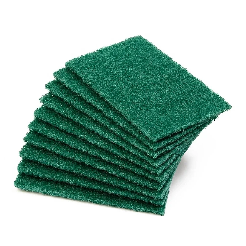 

Customized wholesale promotional High Quality Green Sponge nylon Kitchen Dish Scouring Pad Bowl Scrub hot sale