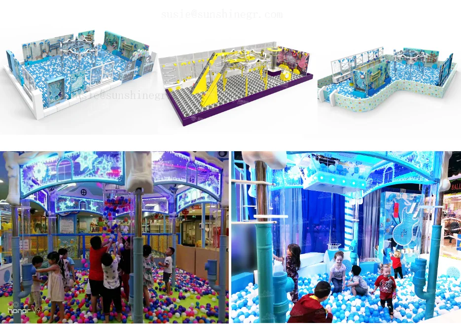 Room educational wall play balls games panel whole balls tunnel for kids Interactive Ball Wall