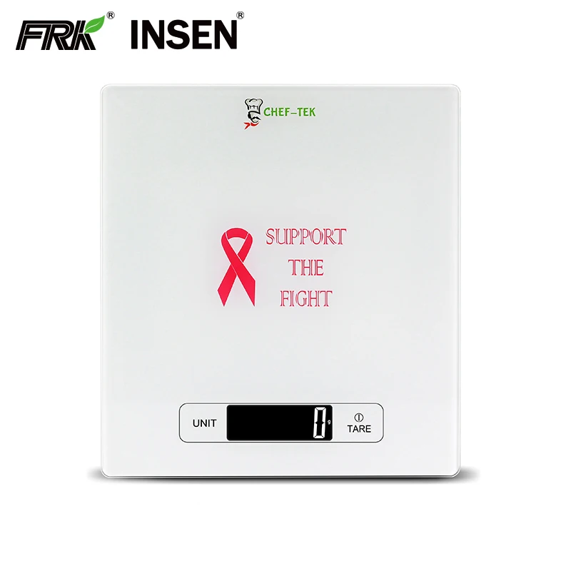 
Spot Goods Touch Button 10Kg 22Lb Digital Portable Analog Slim Kitchen Food Weighing Scale 