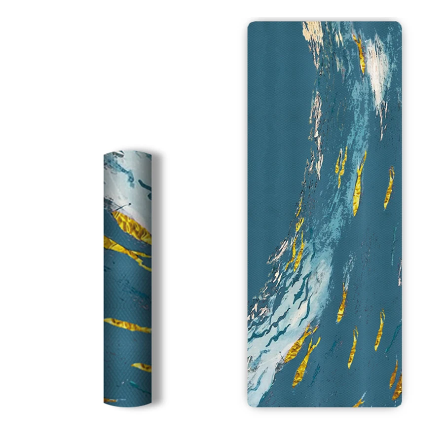 

Wholesale superior grip double-sided texture 6mm UV Digital Printing TPE Yoga Mat, Customized