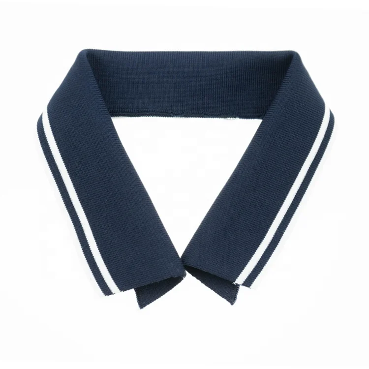 
2020 New Desgin Wholesale 95% Polyester 5% Spandex Knitting Rib For T shirt Collar 