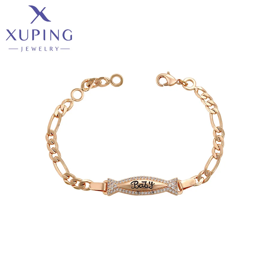 

M&L -X000652055 Xuping Jewelry fashion Women bracelet 18K gold color daily popular ancient luxury royal personality classic
