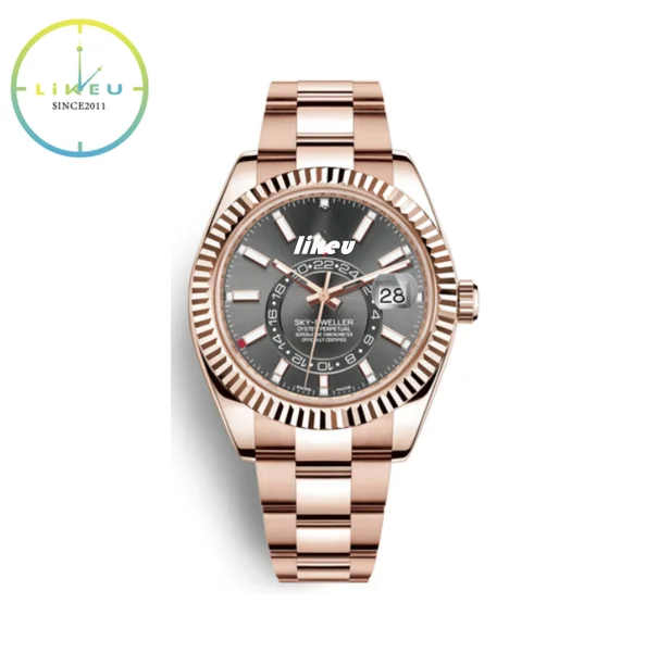 

Luxury Mechanical Watches RLX 2020 New Style 42mm Stainless Steel Famous Brand Logo Custom