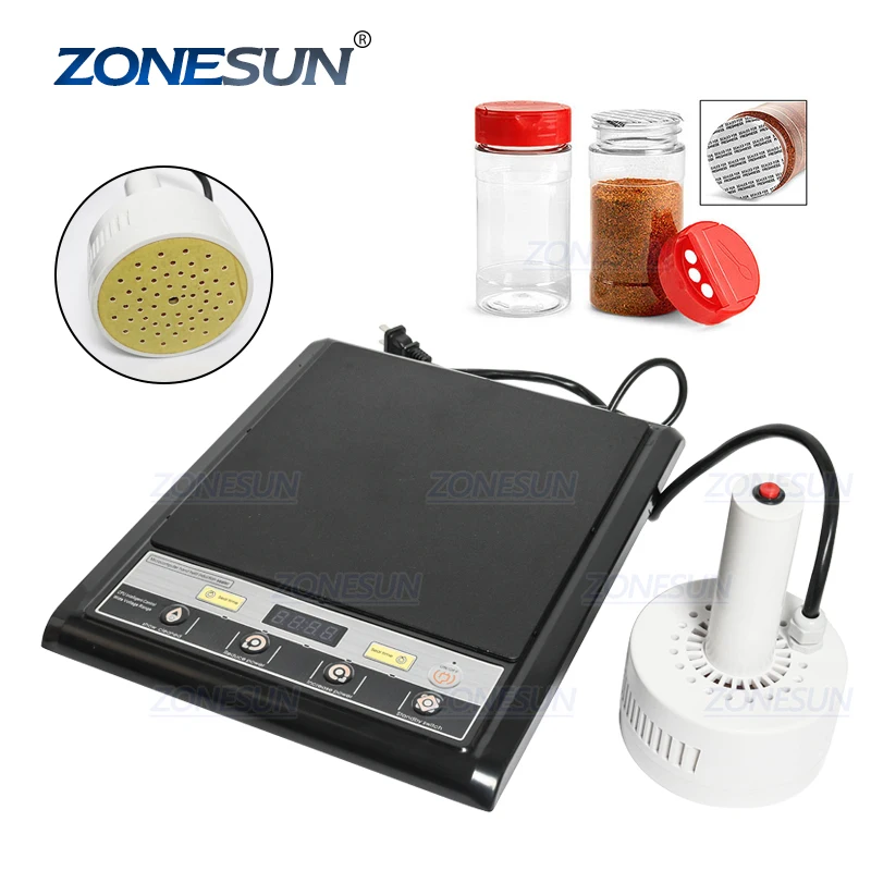 

ZONSUN ZS-500F Handheld Manual Plastic Bottle Cap Aluminum Foil Induction Heat Sealing Machine