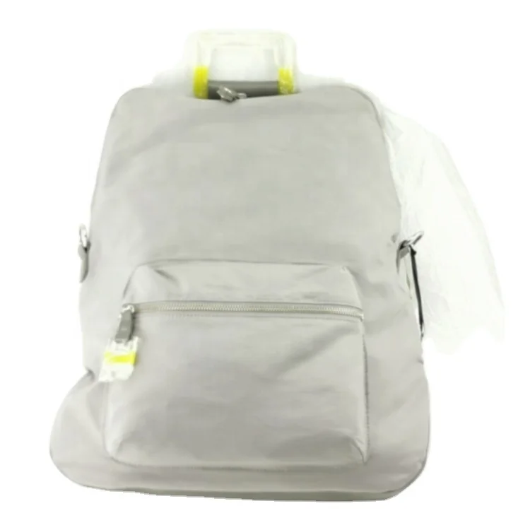 

Japan Trendy Backpack Bracelet Handle Bag PU Leather Tote Shoulder Bag, Grey