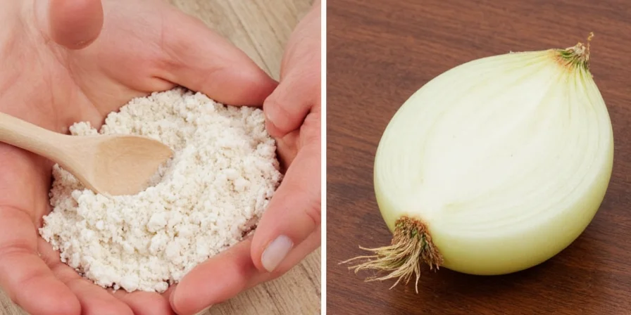 Fresh onion size comparison chart