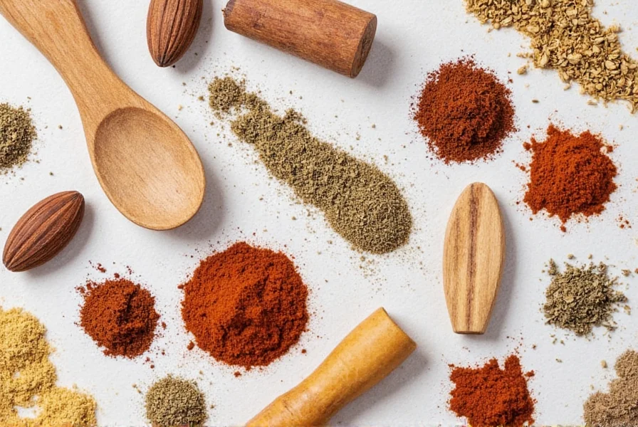 Happy kitchen with spices