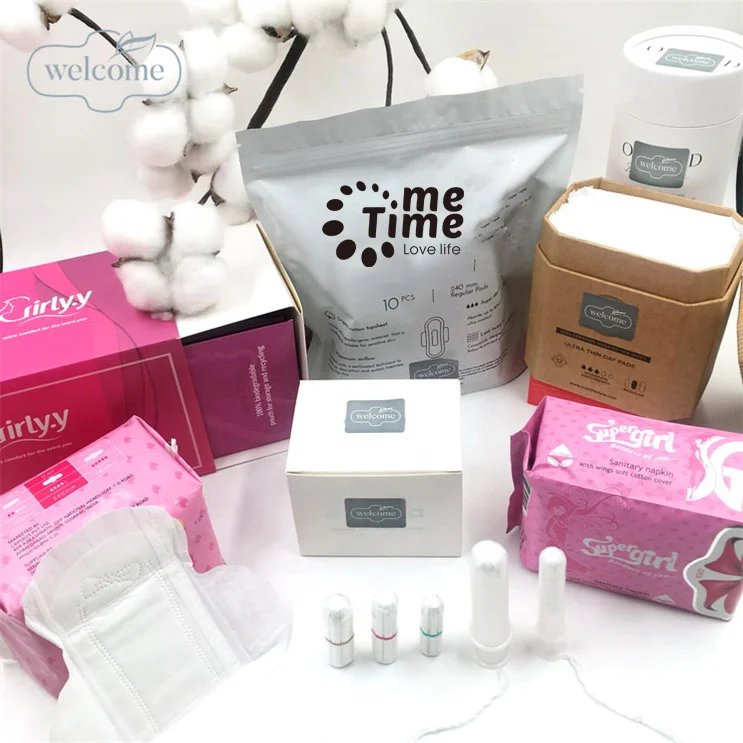 

Manufacturer Fohow Holographic Boxes For Tampons And Pads Certified Organic Cotton Compostable Tampons Biodegradable Tampon