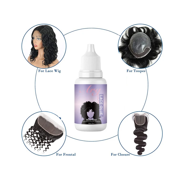 

Arganrro Private Label Super Hold Hair Adhesive Glue For Lace Frontal Waterproof And Sweatproof