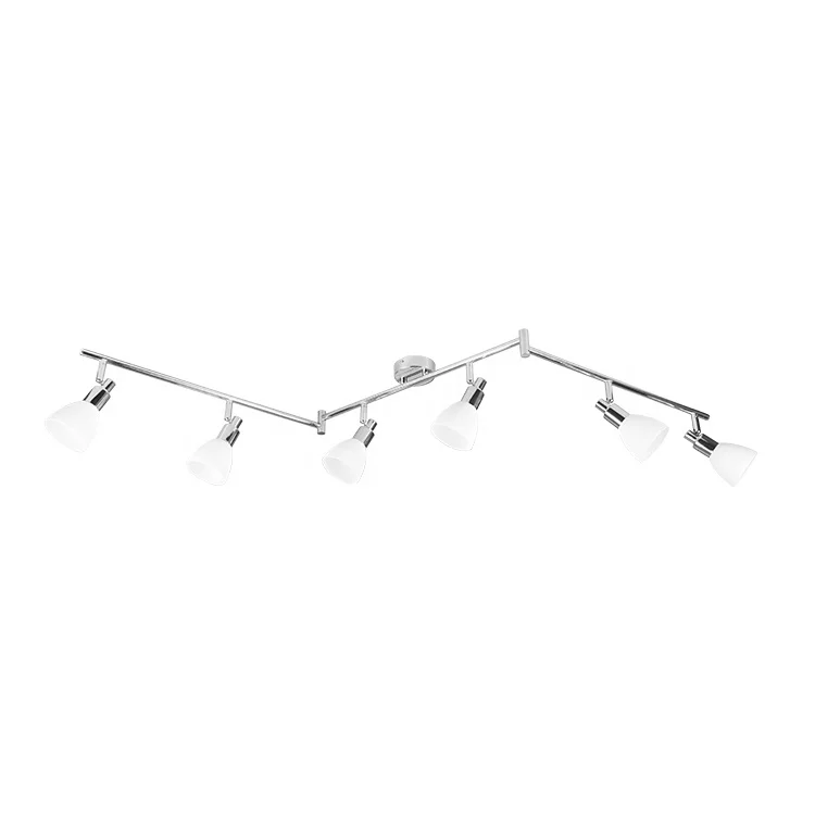 1 2 3 4 6 Ways Wall mounted led spot light flexible led ceiling spot light fixture