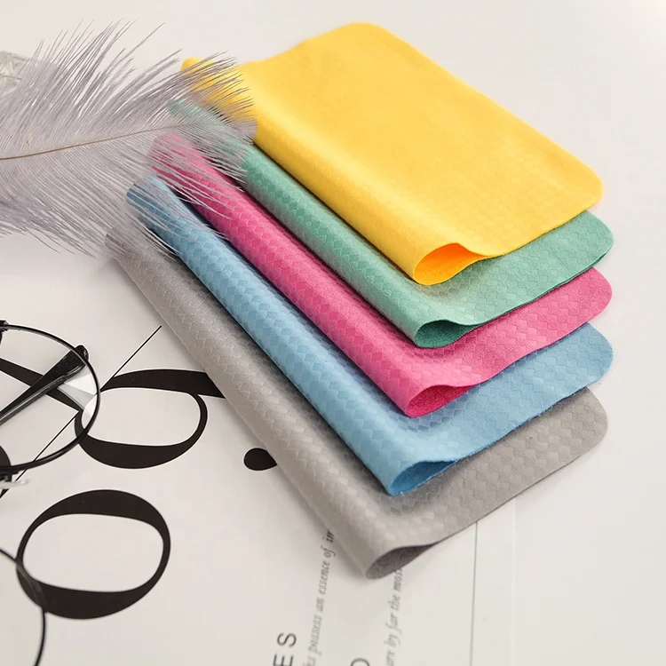 

KAIYANG hot saleh blank cloth multi color available microfiber cleaning cloth, Any color is available