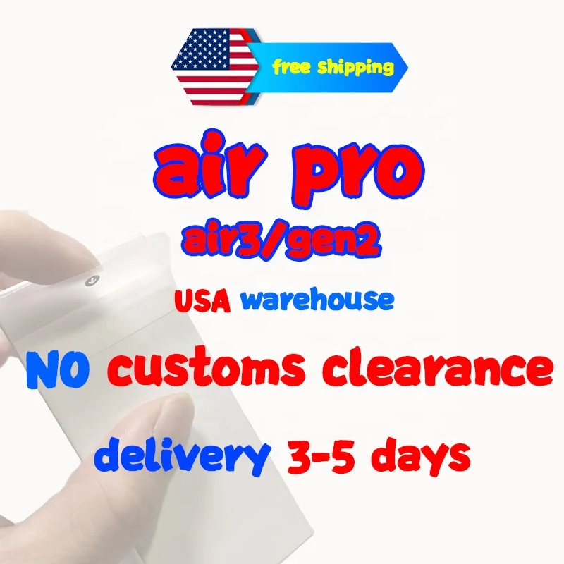 

Free Shipping Air 3 Original Logo Air Pro 3 Gen3 Tws Anc Bt Earphone Wireless Earbuds, Colors