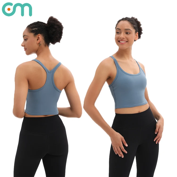 

Running fitness girl underwear woman seamless padded lulu sports bra yoga