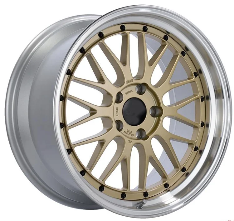 
Chinese factory 18 19 inch mesh rim FOR AUDI VW BMW PORSCHE MINI URO TUNING BBS Super RS LM Lip aftermarket alloy wheel 
