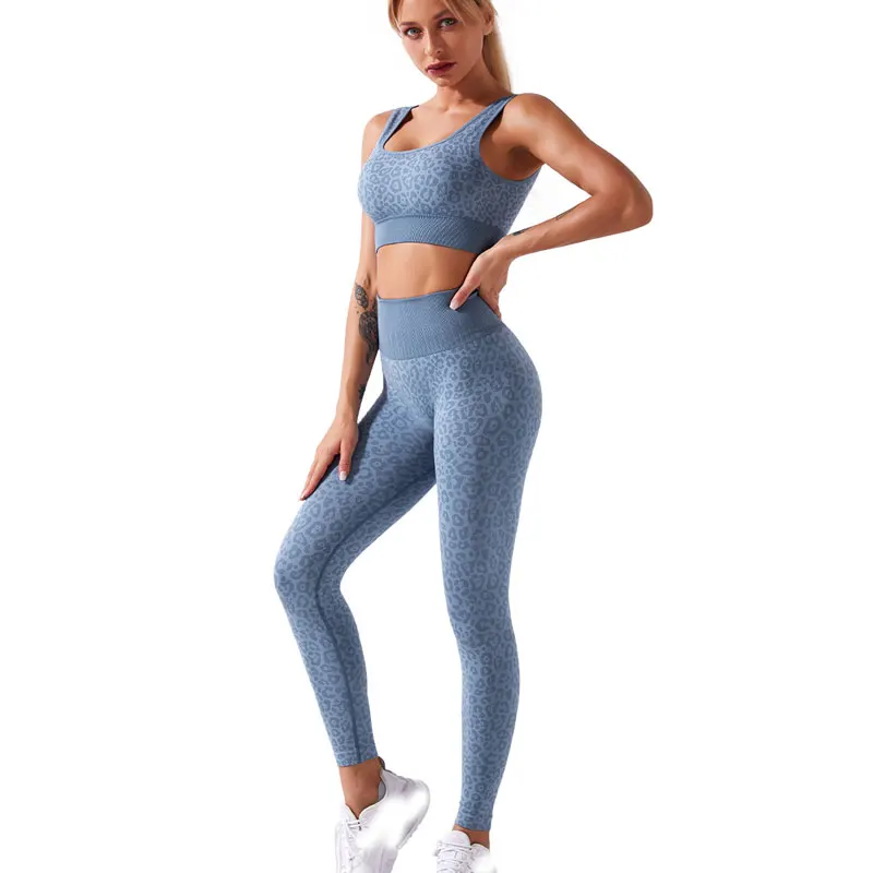 

FS3688A Hot sale women gym fitness clothing two piece yoga pants sets