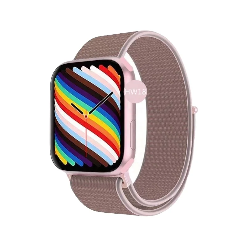 

Relogio Smartwatch Best Selling HW18 Full Touch Screen Side Double Buttons Reloj Inteligente for Man Woman