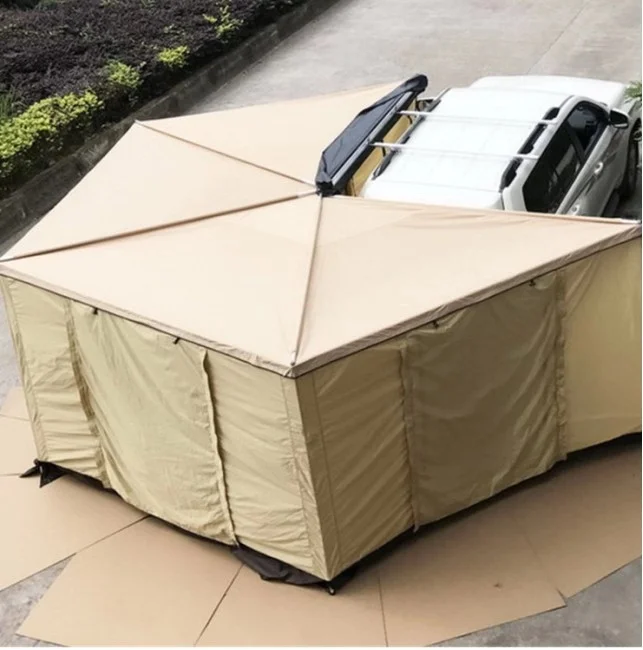 

Direct Factory sector Car Roof Top Tents with Additional Room Car Side Awnings