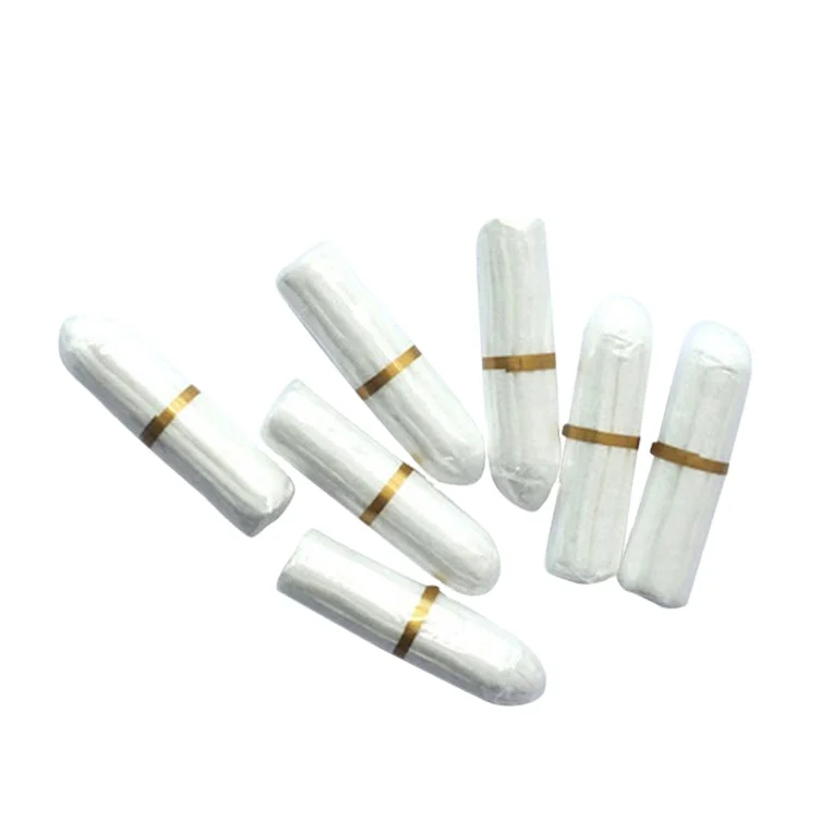 

Tampon hyginique avec ion absorbant biodegradable wrappers and organic cotton core