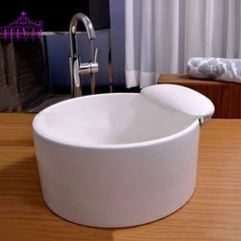 

hot sale salon ceramic pedicure bowls pedicure sinks for foot bath, White