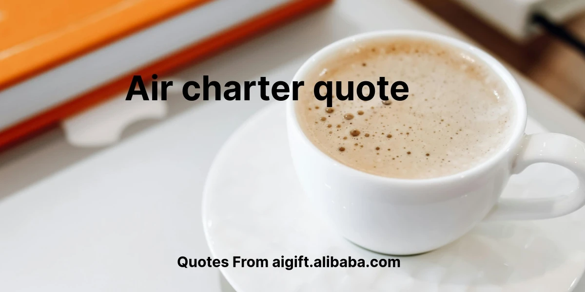 air charter quote