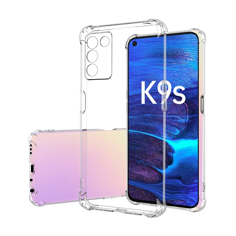 

For OPPO K9S Case Slim Shockproof Bumper Silicone Clear Soft TPU Phone Cover