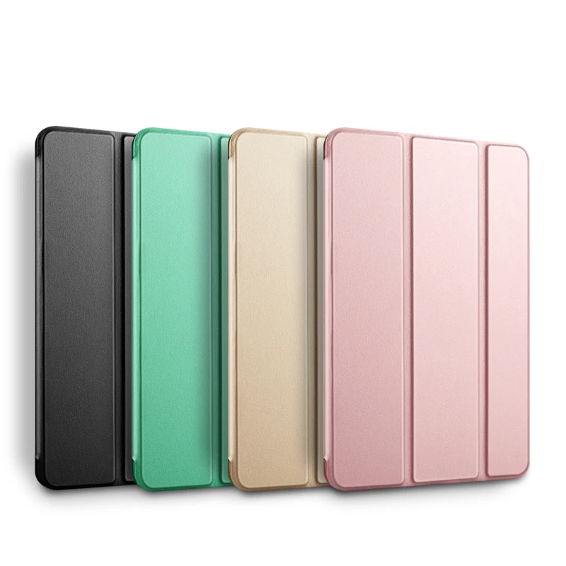 

Three Folding PU Leather Smart Stand Cover Case for iPad Mini 5 2019
