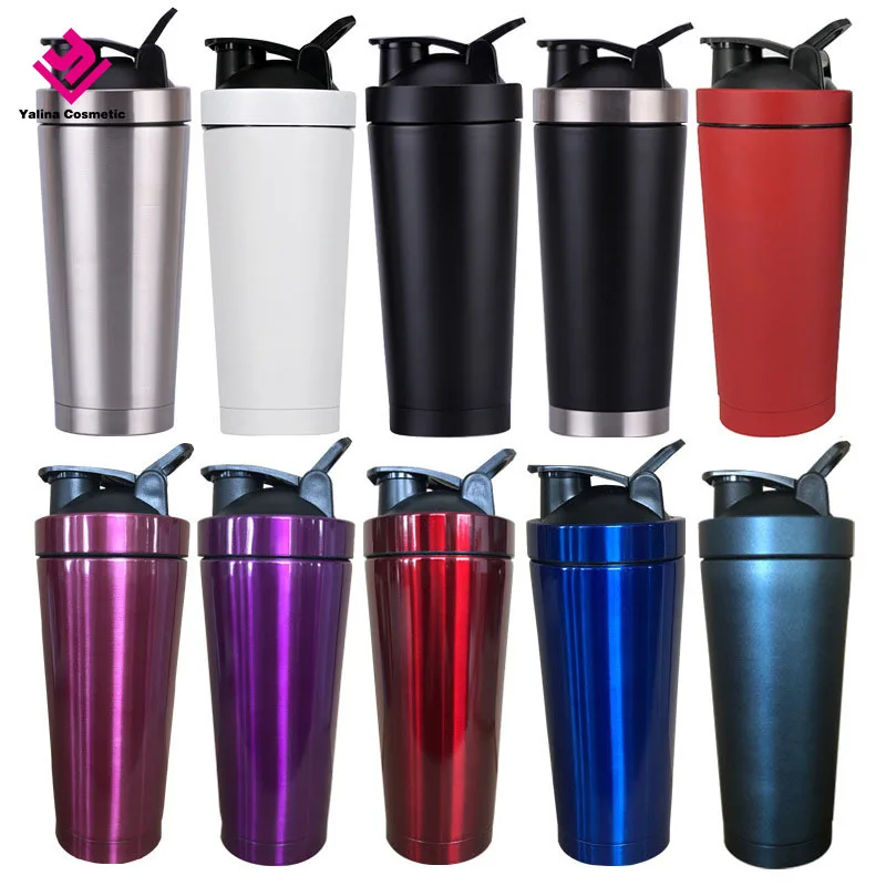 

New Design Stainless Steel Shaker/Sport Cup/Protein Powder Shaker Mixing Cup, Customized color