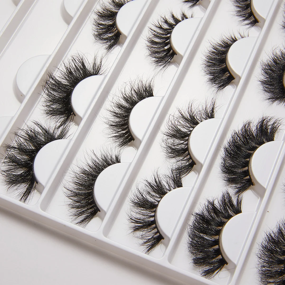 

Popular 18-20mm soft and low price fluffy wholesale mink lashes with case