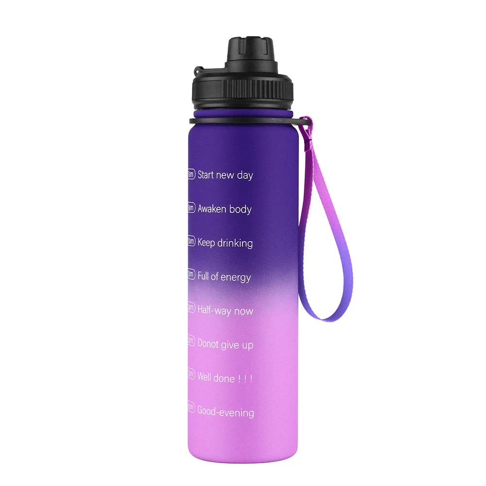 

32oz/1L new product wide mouth portable single wall stainless steel sport water bottle, Customized color