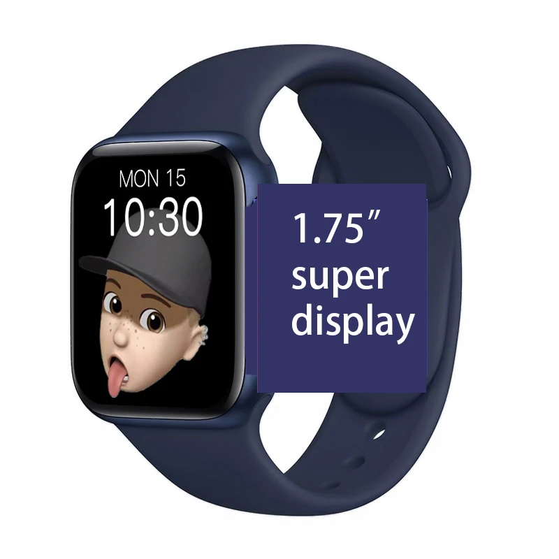 

A8L Hot selling blood pressure wrist smartwatch for android IOS full screen reloj inteligent smart watch