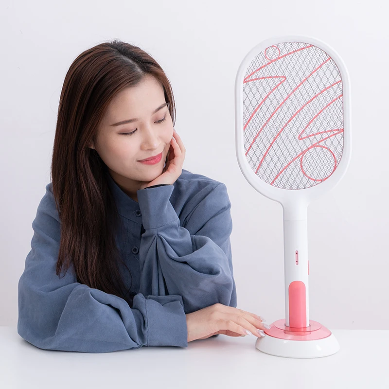 
Swatter Zapper Led Fly Killer Mesh Rechargeable Electronic Rechargeable Electric Mosquito Racket 