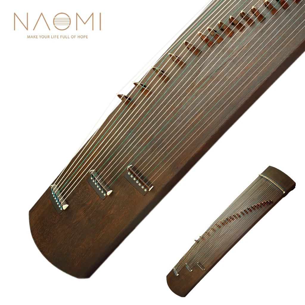 

NAOMI Professional 21 Strings Paulownia Guzheng Tang Style Chinese Zither Koto Traditional Instrument With Full Accessories