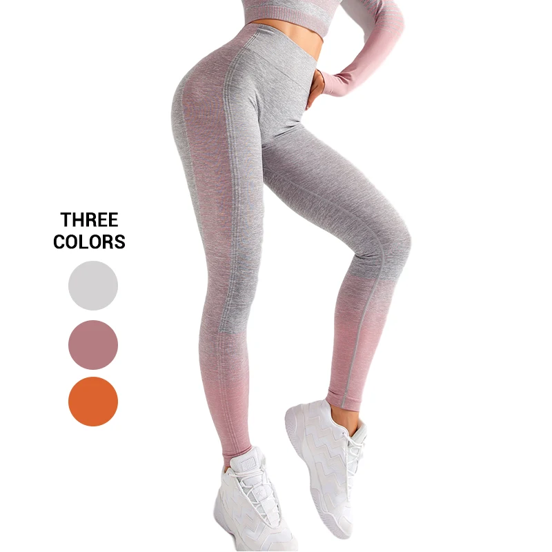 

High Waisted Wholesale Seamless Women Yoga Leggings Sport Workout Fitness