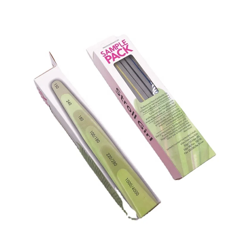 

Professional Buffers Emery Boards Nail Buffer For Nature Acrylic Nails, Different Grit Nail File Set, Same as photo