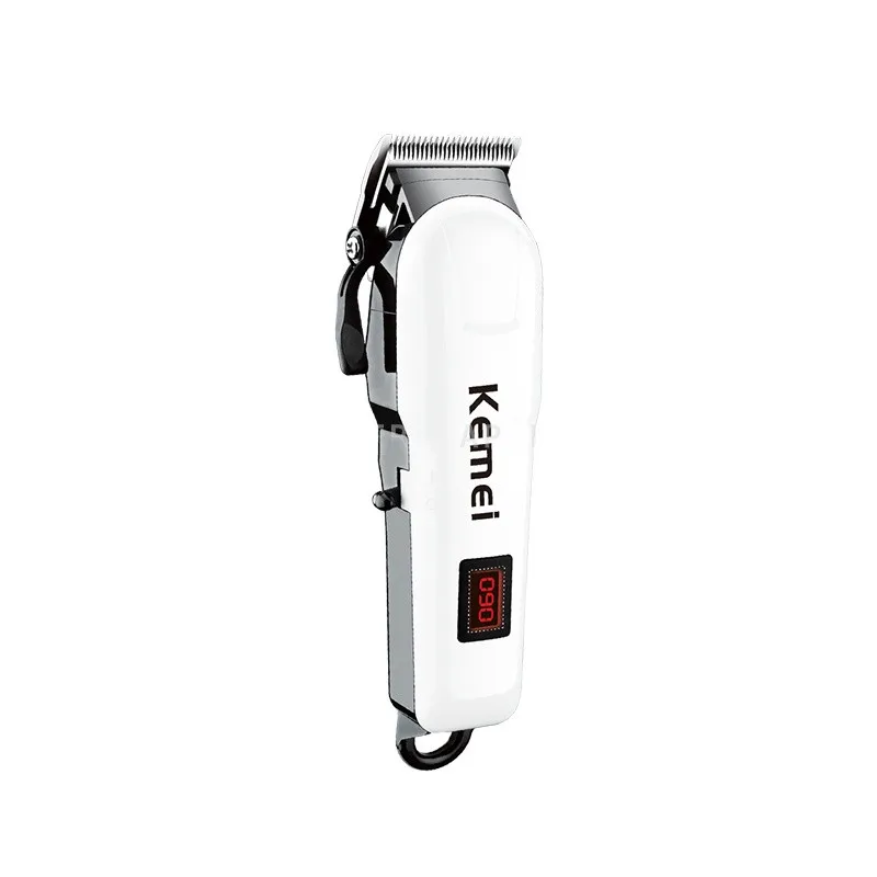 

kemei KM-809A electric hair trimmer with LCD professional hair clipper cordless trimmer