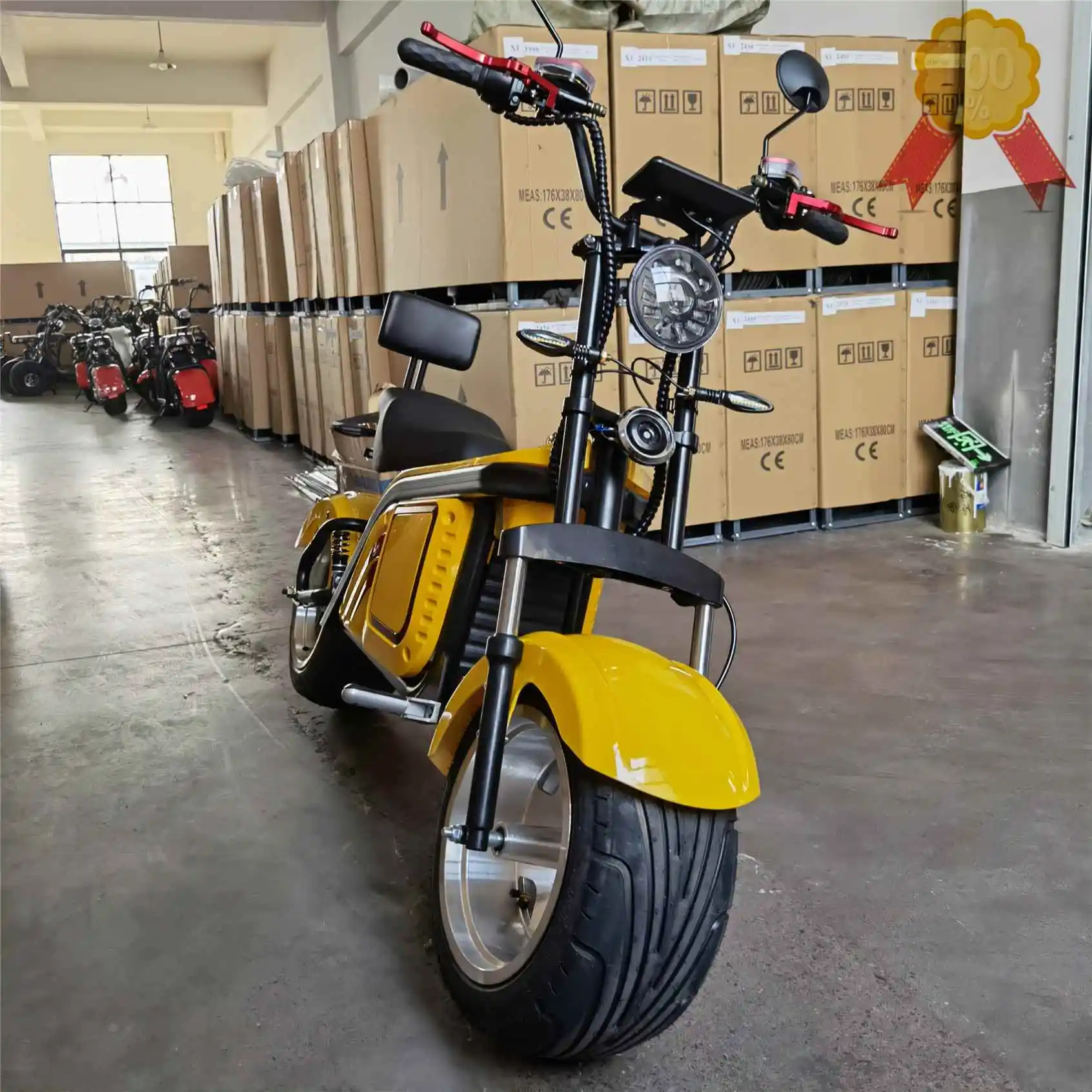 

2022 Hot Selling EEC COC Electric Motorcycle Hulk E Scooter