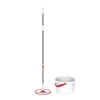 BOOMJOY hands free small size easy to take light weight spin mop bucket