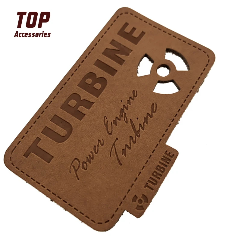 

Wholesale Custom Leather Embossing Patch and Tags for Brand Jeans