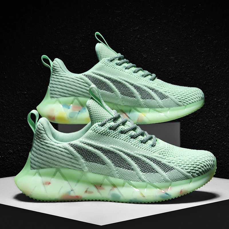 

2021 Fashion design walking outdoor breathable air sports shoes women's fashion sneakers