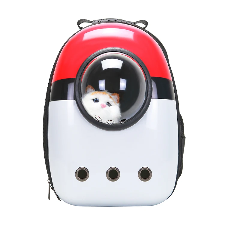 

Space Transparent Capsule Shaped Pet Carrier Breathable backpack for cat outside Travel portable Dog Carry, According to pictures
